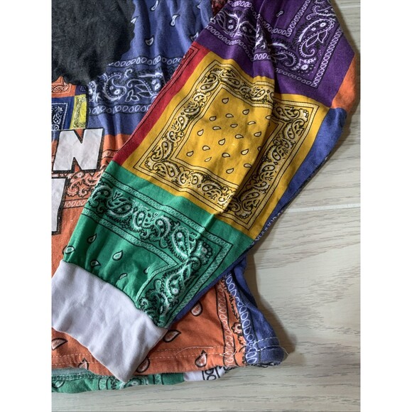 On Fire Women Size 3X Patchwork Melanin Queen Well Loved Printed - Picture 8 of 16